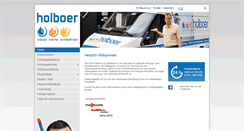 Desktop Screenshot of holboer.de